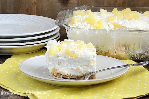 No Bake Pineapple Dream Dessert