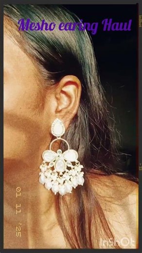 #meesho . meesho earring haul🧿🩷