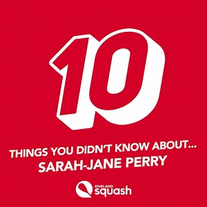 1K views · 26 reactions | What's Sarah-Jane's biggest hobby aside from squash? 樂  The Black Ball Open 2020 champ reveals all in our Ten Things You Didn't Know About interview... | England Squash | Facebook