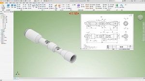 inventor三维建模之狙击枪09瞄准镜