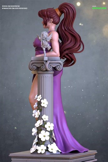 Megara Miniature 3D Print Figure #3dprinting #miniaturepainting