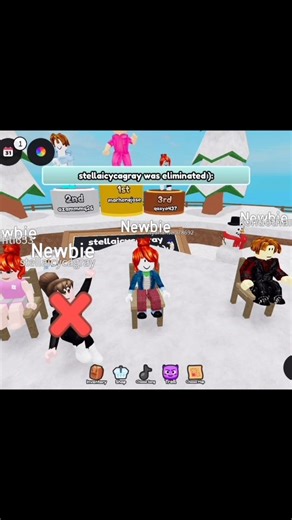 Play Musical Chairs in Roblox #shorts #ytshorts #roblox