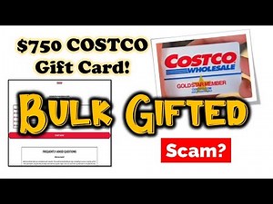 Bulk Gifted $750 Costco Gift Card |is BulkGifted.com LEGIT or a SCAM?