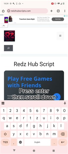 New Redz Hub out🔥❤️👍🔴🟥❤️ #Roblox #RedzHub #script #Minki #realredz #Beta