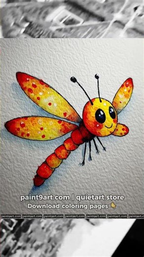 Download the full watercolor coloring pages collection via the link in my bio!