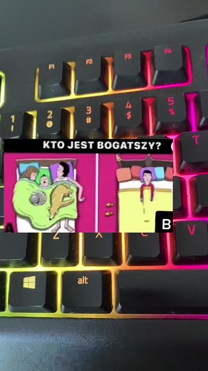 Mechanical Keyboard with RGB Lighting Showcase