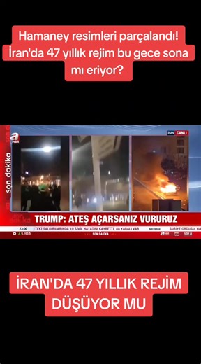 İran'da 47 Yıllık Rejim Sonu Mu? Son Dakika Gelişmeleri