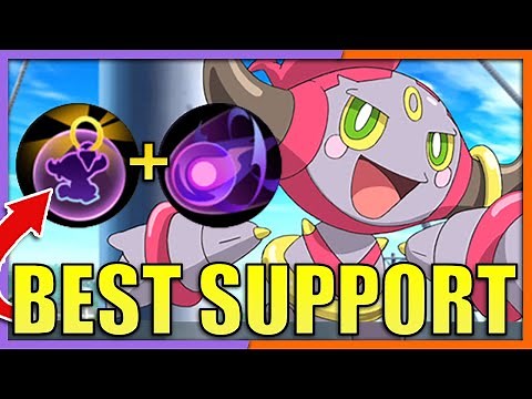 HOOPA TRICK BUILD IS THE BEST SUPPORT!! *Gameplay Commentary* | Pokemon Unite