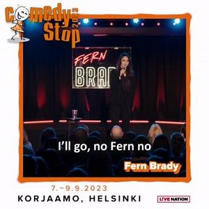 Skotlantilaiskoomikko Fern Brady saapuu syksyllä Suomeen Autistic Bikini Queen -esityksensä kanssa! 🎙️ Iso-Britannian Taskmaster-ohjelmasta suomalaisillekin tutuksi tullut Brady on saanut ylistystä nokkelasta ja terävästä komiikastaan. Kansainvälinen komediafestivaali Comedy Stop nähdään Helsingin Korjaamolla torstaista lauantaihin 7.–9. syyskuuta! 🎭 🎫 Liput ja lisätiedot: www.comedystophelsinki.fi | Live Nation Finland