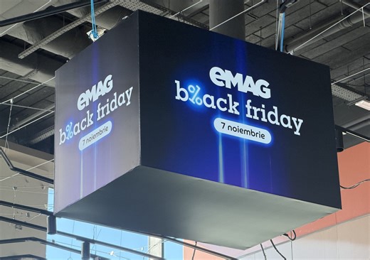 eMAG Black Friday 2025: peste 1,5 milioane de oferte, tombolă pentru clienți și bilete la festivaluri de la 10 lei