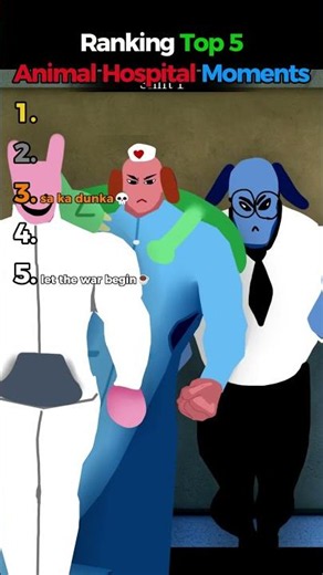 Ranking Top 5 Animal Hospital Moments🏥