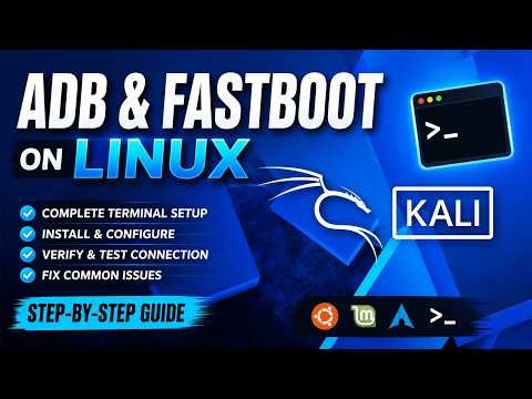 ADB and Fastboot on Linux | Complete Terminal Setup