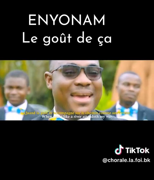 Enyonam : Le goût de ça - Chansons Gospel à Lomé