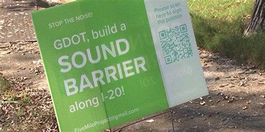 Residents along I-20 west corridor call on federal government to approve sound barrier project