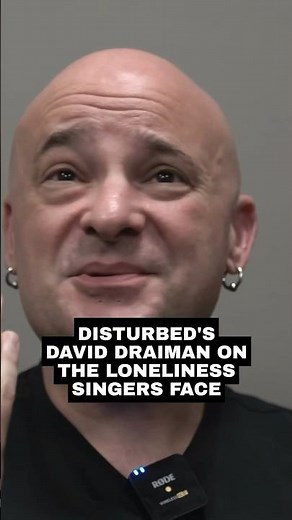 Disturbed frontman David Draiman on the loneliness singers face #disturbed #metal #heavymetal