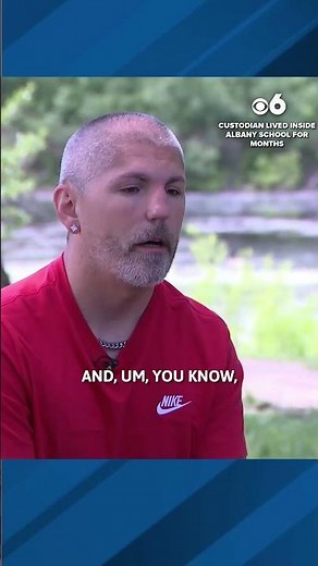 Custodian explains how he secretly lived at school for months