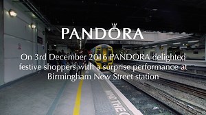 On 3rd December 2016, PANDORA delighted festive shoppers with a surprise performance at Birmingham New Street station starring Birmingham Royal Ballet and London Contemporary Voices. Watch as the magic unfolds... | Pandora