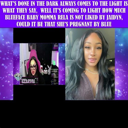 It's Clear Jaidyn Alexis Got Beef With Blueface Baby Momma Rela😲