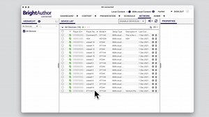Network Management and Advanced Player Settings