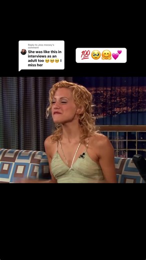 Replying to @Jess meowy You are 100% correct…she was so talented w/ such a sparkling personality!🥹Gone too soon!#brittanymurphy #response #interview #actresslife #newjersey