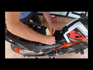KTM 890 Duke R K&N Air Filter Install
