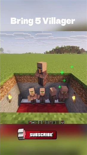 Minecraft Easiest IRON Farm (Iron Farm Tutorial)#minecraft #shorts