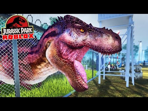 NEW Jurassic Park on ROBLOX! MUTANT T-Rex on the Loose! | Chaos Theory