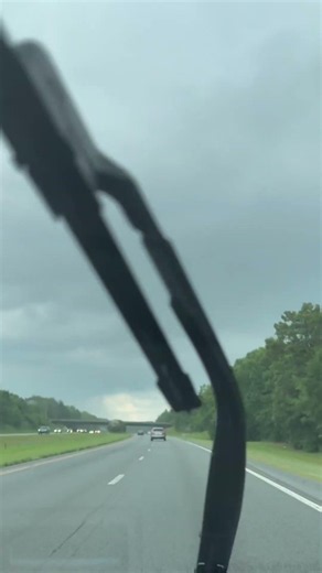 Rainy Day Drive on I-74 🌧️🚗 | Peaceful Highway Views #shorts