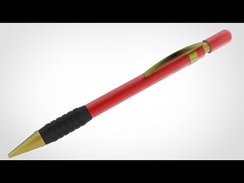 「DESIGN 291 」 Mechanical Pencil | Solidworks tutorials