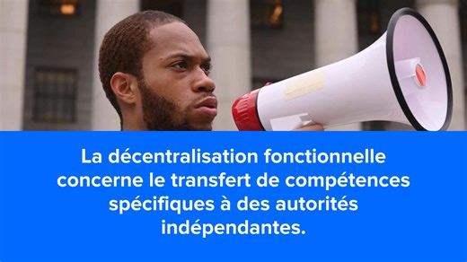 Comprendre la décentralisation en quelques minutes ! La décentralisation, c’est l’un des fondements de l’organisation territoriale française… et une notion incontournable pour tous les concours administratifs. Mais entre transfert de compétences, autonomie locale et contrôle de légalité, il est parfois difficile de tout résumer clairement. =