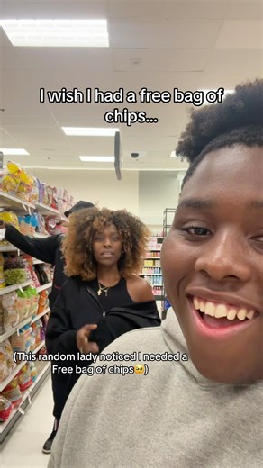 I wish I had a free bag of chips… (my mom is kinda homeless)
