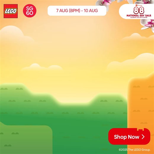 Juice up your little one's creativity this August with new LEGO sets! Save 30% OFF when you shop on 8.8. | LEGO