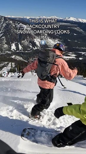 Exploring Backcountry Snowboarding with Burton Team