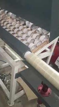 High speed bopp tape slitting rewinding machine / Bopp tape manufacturing business idea #bopptape