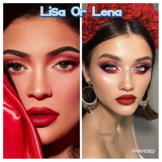 Lisa or Lena beauty red
