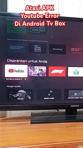 Atasi Youtube Error Di Android Tv Box