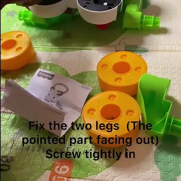 Unboxing-Fisher Price Learn with Me Zebra Walker (Assembly and Installation)