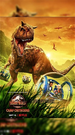Jurassic World Camp Cretaceous Edit | Time Flies #shorts #jurassicworld #campcretaceous