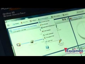 Fluke Networks OptiView XG Graphical Path Analysis Network Navigator