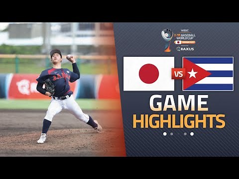 HIGHLIGHTS | 🇯🇵 Japan vs 🇨🇺 Cuba | WBSC U-18 Baseball World Cup 2025