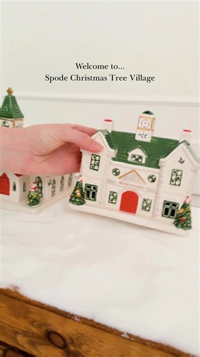 The Spode Christmas Tree village... the most magical of them all ✨ Create your own | Spode