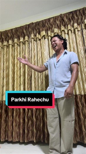 Parkhi Rahechu Challenge @JohnChamling @John & The Locals @steve rai🗨️ @Mannu myan #parkhirahexu #parkhirahechujohnchamling #johnchamling #ParkhiRahechuChallenge #challenge #viralnepalisong #blueshirtguy #curtains #golden #background #creatorsearchinsights #2025 #nepali #song