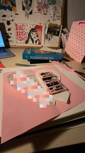 make a bday card with me for my best friend 💗💗 ily unnie #thatgirl #sunshinegirl #artsandcrafts