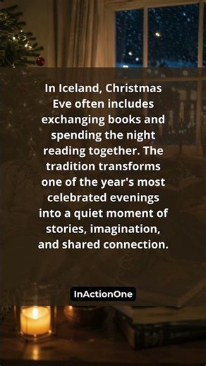 Iceland celebrates Christmas with books and stories. #culture