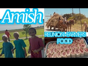 Amish Yoder Reunion / Kansas ￼🇺🇸| Amish Horse Farm 🐴| Mennonite Resturant & Coffee Cafe ☕️ | Wheat 🌾
