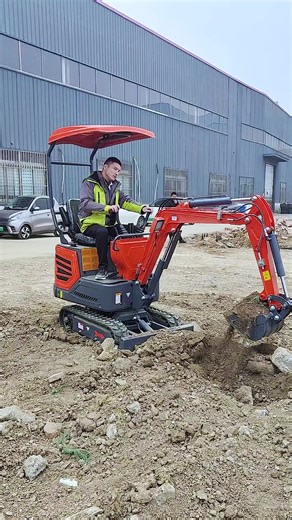 FREE SHIPPING CE EPA Small Excavators 1.2 Ton Used Farm Hydraulic Micro Digger Kubota Engine Crawler Mini Excavator