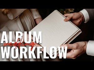 How I Make Wedding Albums Step By Step!