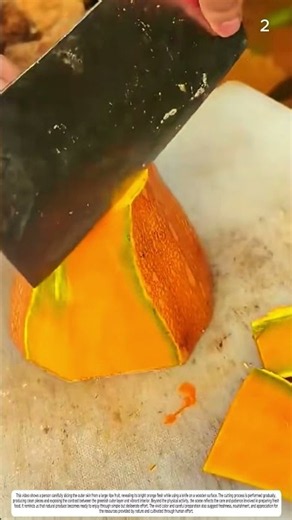 Pumpkin Peeling: How Skilled Cutting Turns a Rough Surface Into Usable Flesh