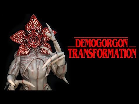 DEMOGORGON Transformation Tutorial (Stranger Things) - Time Lapse
