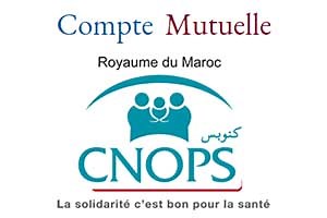 Mutuelle cnops Mon Compte, Remboursement en ligne sur cnops.org.ma